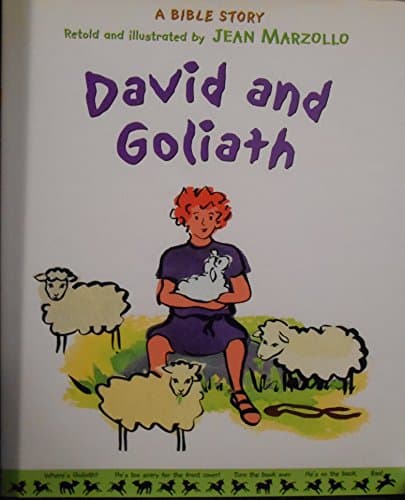 Book cover for David and Goliath (A Bible Story) by Marzollo, Jean