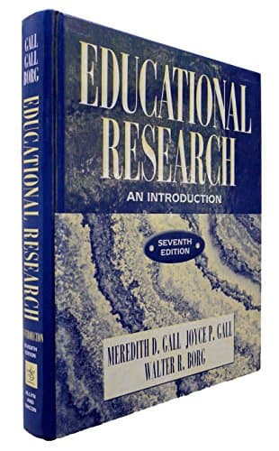 Book cover for Educational Research: An Introduction (7th Edition) by Meredith D. Gall