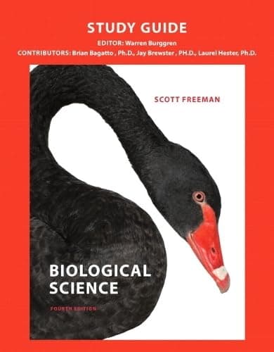 Book cover for Study Guide for Biological Science by Freeman, Scott