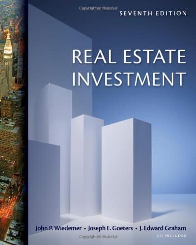 Book cover for Real Estate Investment (with CD-ROM) by Wiedemer, John P.