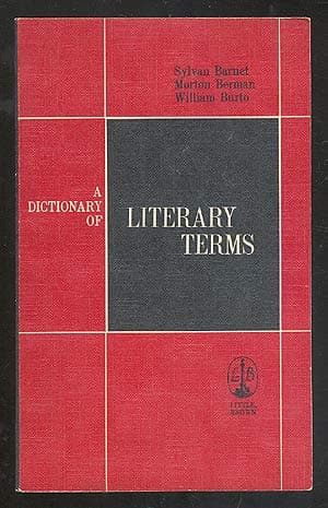 Book cover for A Dictionary of Literary Terms by barnet, sylvan