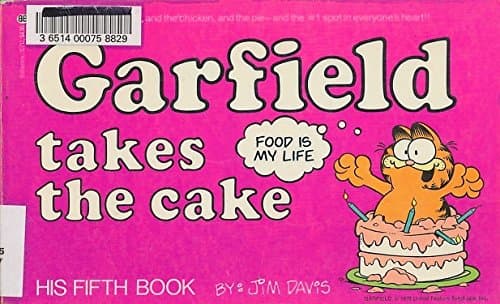Book cover for Garfield Takes the Cake by DAVIS, JIM
