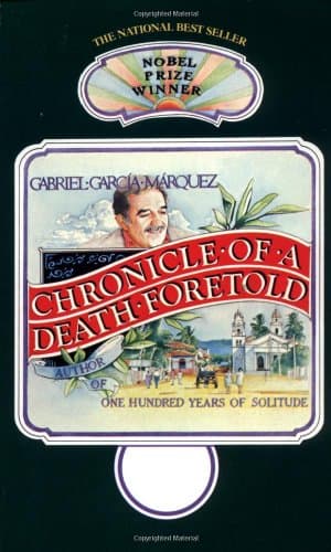 Book cover for Chronicle of a Death Foretold by Garcia Marquez, Gabriel
