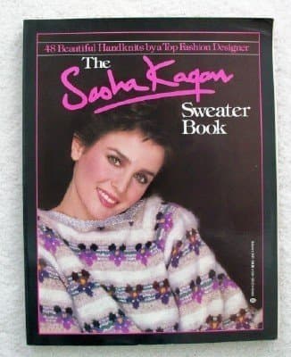 Book cover for The Sasha Kagan Sweater Book by Dorling Kindersley Ltd