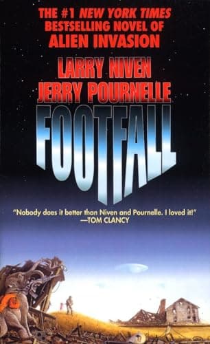 Book cover for Footfall by Larry Niven