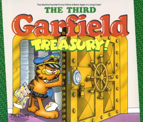 Book cover for The Third Garfield Treasury! by Davis, Jim
