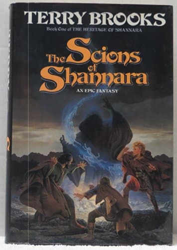 Book cover for The Scions of Shannara (The Heritage of Shannara #1) by Brooks, Terry