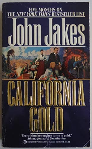 Book cover for California Gold by Jakes, John