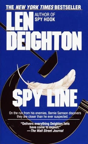 Book cover for Spy Line by Deighton, Len