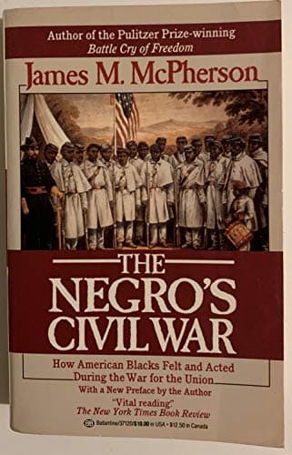 Book cover for Negro's Civil War by McPherson, James M.