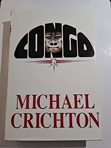 Book cover for Congo by Michael Crichton
