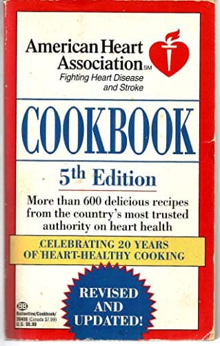 Book cover for American Heart Association Cookbook: 5th Edition by American Heart Association
