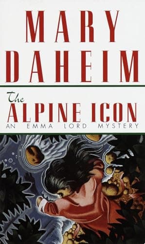 Book cover for The Alpine Icon: An Emma Lord Mystery by Daheim, Mary