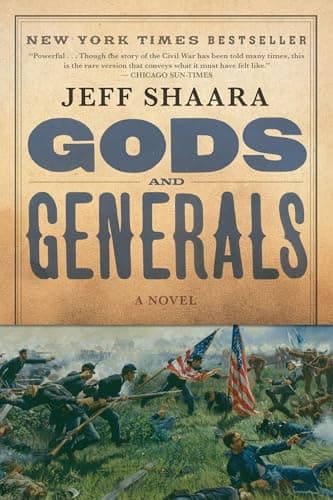 Book cover for Gods and Generals: A Novel of the Civil War (Civil War Trilogy) by Shaara, Jeff