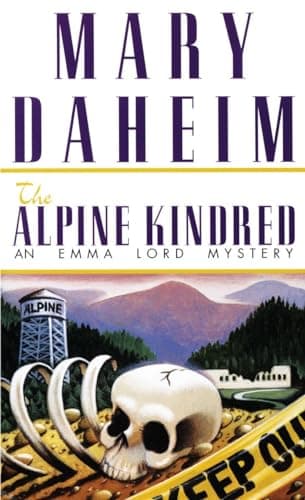 Book cover for The Alpine Kindred: An Emma Lord Mystery by Daheim, Mary
