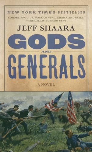 Book cover for Gods and Generals: A Novel of the Civil War (Civil War Trilogy) by Shaara, Jeff
