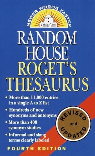Book cover for Random House Roget's Thesaurus by Random House