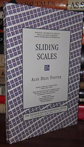 Book cover for Sliding Scales: A Pip & Flinx Adventure by Foster, Alan Dean
