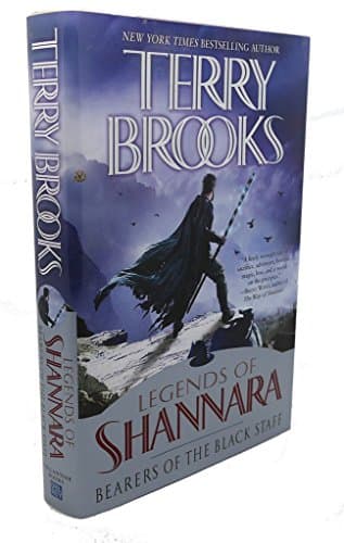 Book cover for Bearers of the Black Staff (Legends of Shannara) by Brooks, Terry