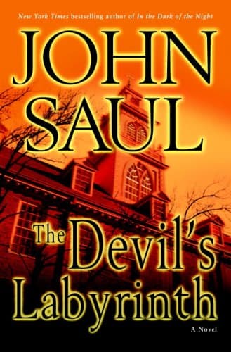 Book cover for The Devil's Labyrinth: A Novel by Saul, John