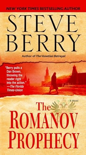 Book cover for The Romanov Prophecy: A Novel by Berry, Steve