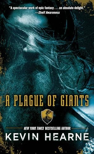 Book cover for A Plague of Giants: A Novel (The Seven Kennings) by Hearne, Kevin