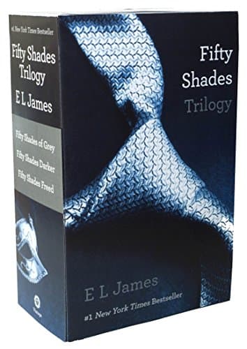 Book cover for Fifty Shades Trilogy (Fifty Shades of Grey / Fifty Shades Darker / Fifty Shades Freed) by James, E L