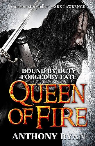 Book cover for Queen of Fire (Raven's Shadow) by Anthony Ryan