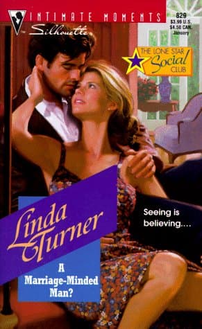 Book cover for Marriage - Minded Man? (The Lone Star Social Club) by Linda Turner