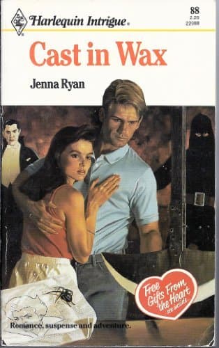 Book cover for Cast In Wax (Intrigue No. 87) by Jenna Ryan