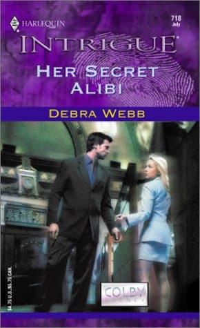 Book cover for Her Secret Alibi (The Colby Agency) by Webb, Debra