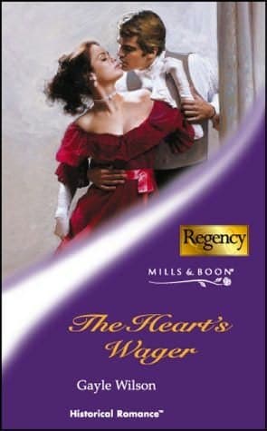 Book cover for The Heart's Wager by Wilson, Gayle