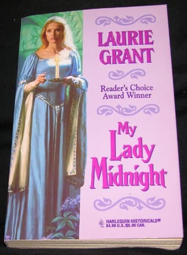 Book cover for My Lady Midnight by Laurie Grant