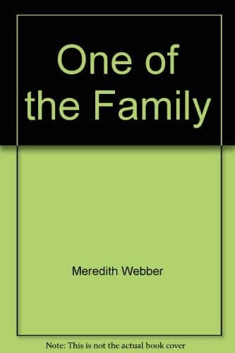 Book cover for One of the Family by Meredith Webber