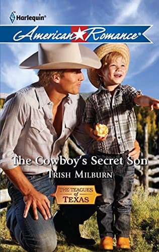 Book cover for The Cowboy's Secret Son by Milburn, Trish