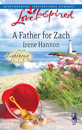 Book cover for A Father For Zach (Lighthouse Lane, 4) by Hannon, Irene