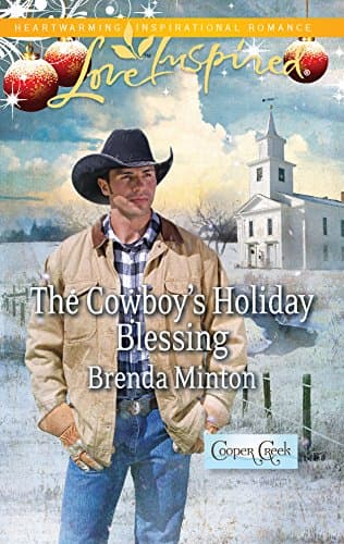 Book cover for The Cowboy's Holiday Blessing (Cooper Creek, 2) by Minton, Brenda