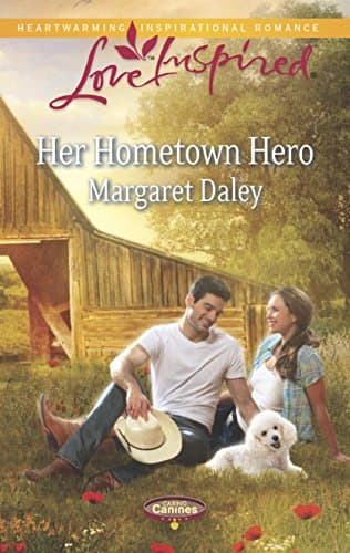 Book cover for Her Hometown Hero (Caring Canines, 3) by Daley, Margaret