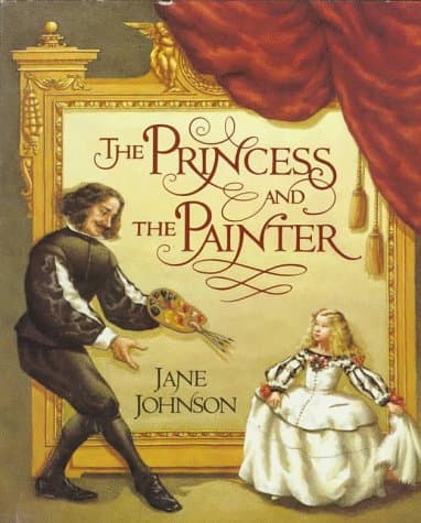 Book cover for The Princess and the Painter by Johnson, Jane