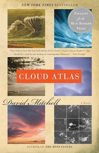 Book cover for Cloud Atlas: A Novel by Mitchell, David