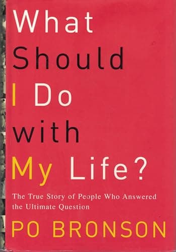 Book cover for What Should I Do With My Life: The True Story of People Who Answered the Ultimate Question by Bronson, Po