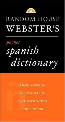 Book cover for Diccionario español/inglés - inglés/español: Random House Webster's Pocket Spanish by Random House