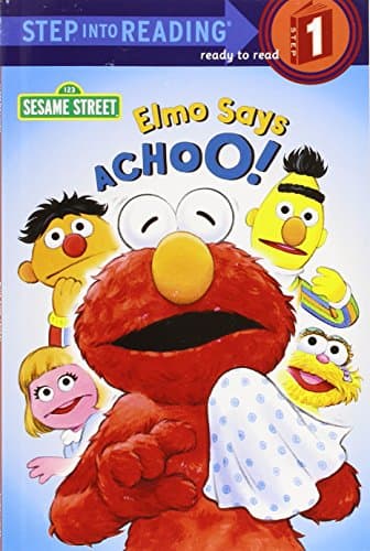 Book cover for Elmo Says Achoo! (Step-Into-Reading, Step 1) by Albee, Sarah