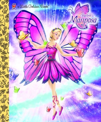 Book cover for Barbie: Mariposa (Barbie) (Little Golden Book) by Man-Kong, Mary
