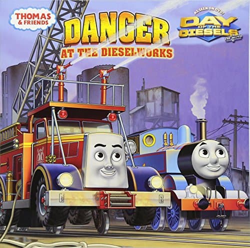 Book cover for Danger at the Dieselworks (Thomas & Friends) (Pictureback(R)) by Awdry, Rev. W.