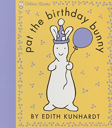 Book cover for Pat the Birthday Bunny by Edith Kunhardt Davis (author)