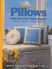 Book cover for How to make pillows (A Sunset book) by christine-barnes