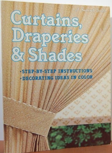 Book cover for Curtains, Draperies and Shades by Staff of Publisher