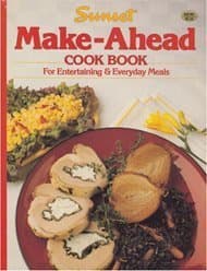 Book cover for Sunset Make-Ahead Cook Book by Brownlee, Sue