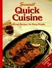 Book cover for Quick Cuisine by Sunset Books